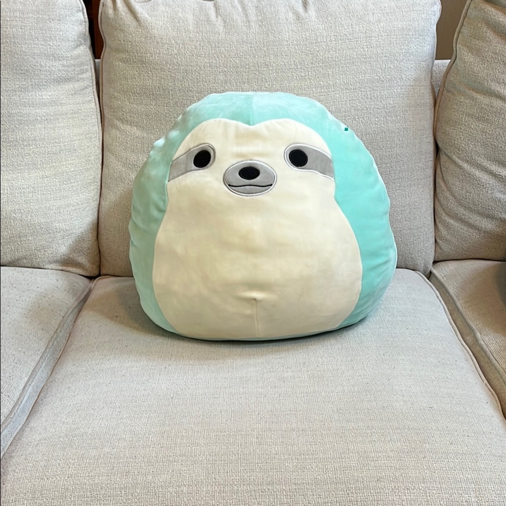 Squishmallows Teal Sloth Plush 20 inch